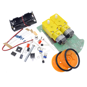 D2-1 Smart Robot Car Kit Intelligent Tracking Line Smart Car Kit TT Motor Electronic Kit fai da te Smart Patrol Automobile Sets - Product Image 5