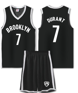 Special Offer Breathable Spliced T-Shirts in Basketball Styles Kevin <strong>Durant</strong> No.7 &amp; Kyrie Irving No.11 Sizes S 2XL Fast Delivery - Product Image 2