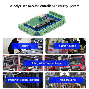 Tcp/ip Viertüriges Zugangs kontroll panel Smartcard Rfid Access Control System Access Control Board