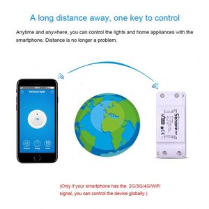 Wholesaler Sonoff RF <strong>R3</strong> WiFi Wireless Smart Switch Mini DIY Smart RF Control Switch APP Voice <strong>Remote</strong> Control - Product Image 4