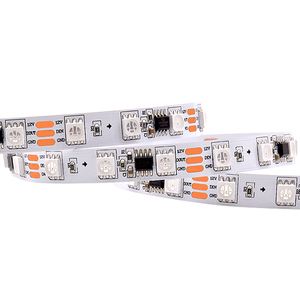 Noel ışıkları dijital piksel Led ışık esnek WS2811 RGB 30leds/m 12V Led şerit 3 Led Ic çip başına su geçirmez Led piksel bant - Product Image 1