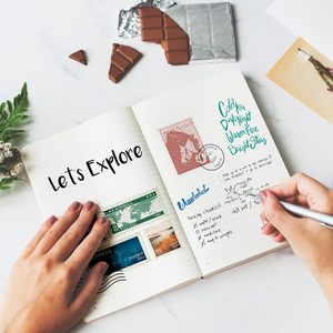 Tùy chỉnh Debossed Logo A4 A5 da chính hãng kinh doanh máy tính xách tay - Product Image 2