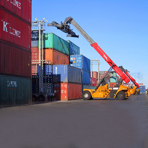 Loaded <strong>Container</strong> Handler SRSC4545H1 45 Ton Reach <strong>Stacker</strong> for <strong>Container</strong> Lifting - Product Image 1