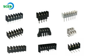 SCED 10mm Serie TB Bloque de terminales de Tornillo de acero CE CUL Aprobado 20A PBT Barrera de 3 polos para fábrica automotriz directa - Product Image 6