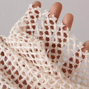 Free Meter Sample Lightweight 150cm Geometric <strong>Pattern</strong> Hollowed Out Polyester Soft Mesh Fabric for Clothes - Product Image 2