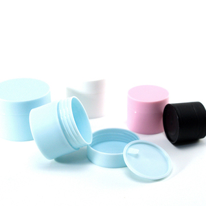 クリーム包装化粧品空プラスチックPETGスキンケアジャーねじ蓋付き<span class=keywords><strong>5g</strong></span> 10g 15g 20gスクラブジャーミニブルーボトル