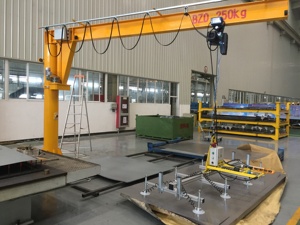 סדנת אוואבולו 360 מעלות ג 'יב חשמלי מנוף קיר רצפה רכוב מנוף מיני הר ג' יב סיפק 150 ק "ג עד 3t - Product Image 4