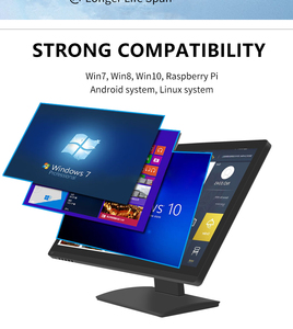 Hohe Helligkeit Lcd-Monitore kapazitiver Touchscreen-Monitor 19,5 Zoll Alles in Eins Pos-Touchscreen-Monitore - Product Image 5