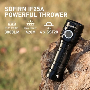 Sofirn If25a Mạnh Mẽ 3800lm 4 * Sst20 <span class=keywords><strong>Torch</strong></span> BLF Anduril LED Đèn 21700 Có Thể Sạc Lại LED Đèn Pin Đèn Lồng - Product Image 6