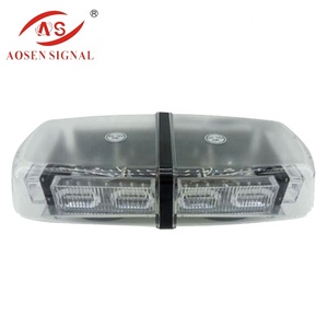 CH-906A-<strong>36</strong> <strong>Led</strong> Flashing Warning Mini Beacon Rotating Light bar 12-24 <strong>Volt</strong> Amber for Lorry Top Roof - Product Image 4