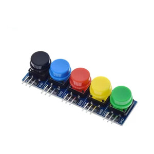 12 X12MM Big Key Modul Tasten modul Light Touch Switch Modul mit Hut High Level Ausgang für Arduino oder Raspberry Pin 3