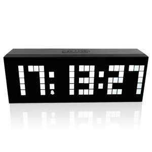 Grande Pixel grande numero digitale multifunzionale LED Snooze scrivania da parete Timer conto alla rovescia con visualizzazione data di temperatura - Product Image 4