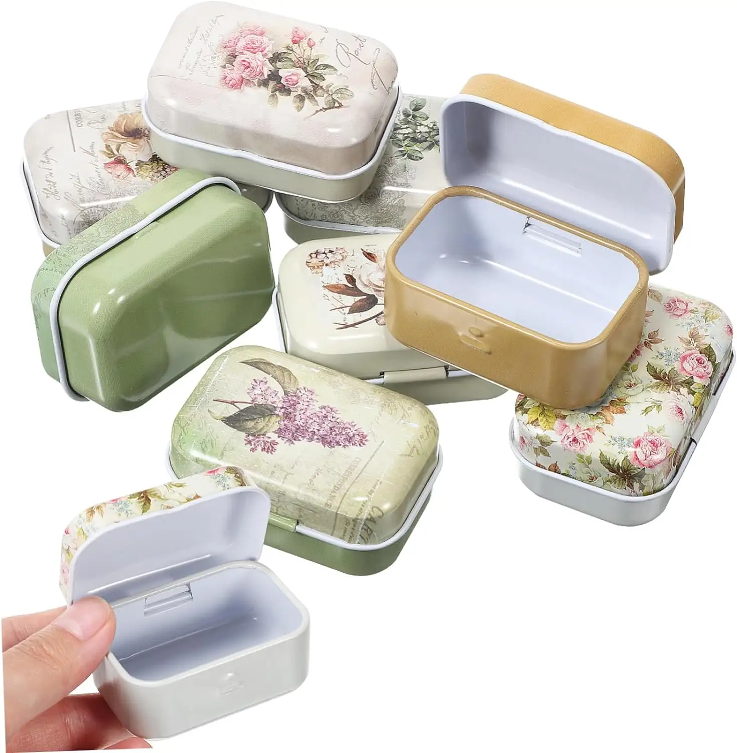 Wholesale price custom cute small tin box rectangle