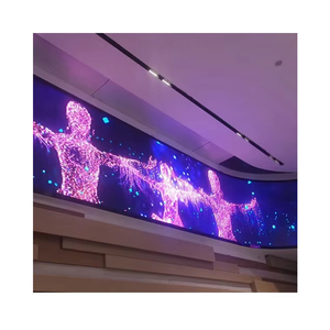 Pantalla de pared de video LED para interiores HD de paso pequeño Instalación fija 1000x250mm P2.0 P2.5 P2.6 Pantalla LED de píxeles - Product Image 1