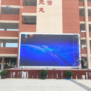 Pixelpulse наружная программируемая светодиодная видеостена наземная система стека полноцветная светодиодная видеодисплейная доска светодиодная стена - Product Image 3