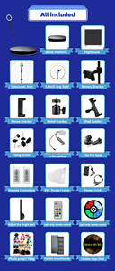 2025最佳选择360高架照相亭商业租赁高架360照相亭旋转机 - Product Image 5