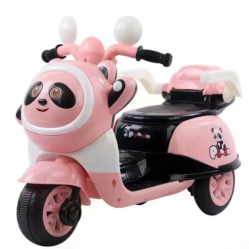 Das elektrische Motorrad-Dreirad-Batterie auto für Kinder für Jungen und Mädchen kann das fern gesteuerte Spielzeug auto aufladen