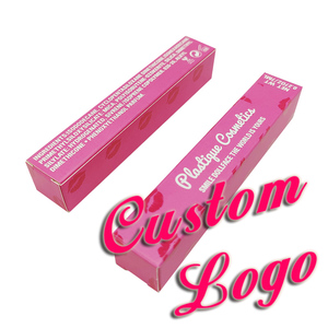 Özel uçucu yağ dudak parlatıcısı boş kozmetik pembe karton kağıt ambalaj kutuları - Product Image 6