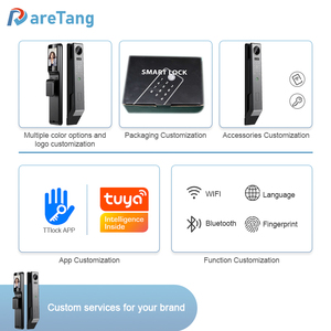 AF066 serratura Smart WiFi con riconoscimento 3dface App di controllo accesso senza chiave e Intercom Video in tempo reale Daretang Smart Lock - Product Image 6