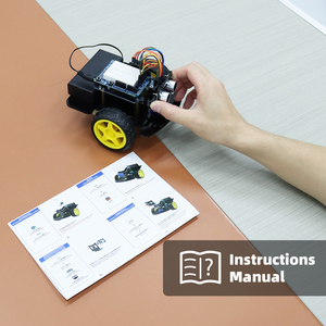 Tscinbunyスマート2WDコーディングロボットスターターキットESP8266D1 WIFI IoTキットArduinoプログラマブルフルセット用教育用ロボットキット - Product Image 4