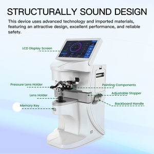 Optometría profesional de 7 pulgadas, pantalla táctil capacitiva HD de 7 pulgadas, fociómetro automático óptico, lenómetro Digital, medidor de lente automático, AL-500 - Product Image 5