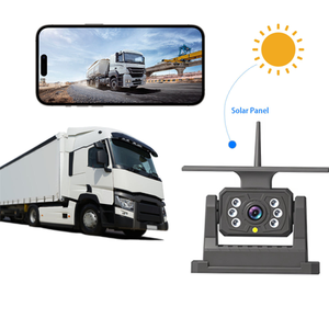 Plug and Play từ không dây năng lượng mặt trời sao lưu máy ảnh AHD 1080p ip69k không thấm nước HD tầm nhìn ban đêm phía sau xem máy ảnh cho xe tải xe - Product Image 1