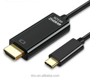 Adaptador RuiTeng tipo C a HDMI compatible con 4K @ 60Hz Plug & Play Compatible con MacBook Computer Monitor USB C a HDMI Cable - Product Image 3