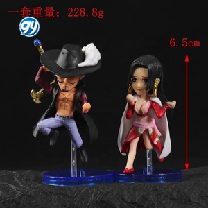 12 cái một mảnh hình anime <span class=keywords><strong>Luffy</strong></span> Zoro Hancock Luật <span class=keywords><strong>Shirahoshi</strong></span> ACE Búp bê đồ chơi tượng - Product Image 2