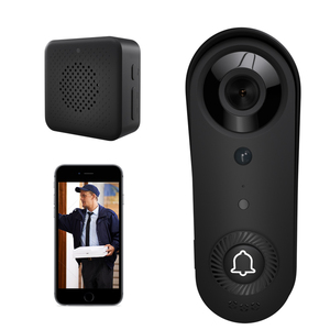 Timbre inalámbrico con batería para puerta, cámara de seguridad, Google Nest Rohs, intercomunicador inteligente moderno, Monitor, timbre con cámara inalámbrica 1080P - Product Image 1