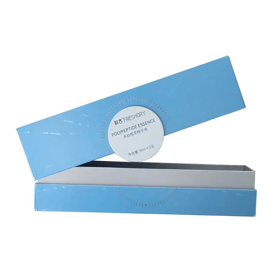 Wholesale Rigid Paper Perfume Packaging Cosmetic Box Custom Print Luxury Cardboard Cosmetic Perfume Box Fancy Paper