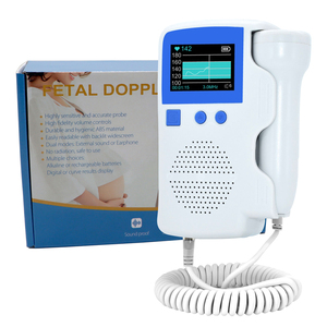 2025 Amazon 3.0MHZ Monitor detak jantung bayi Shopify penjualan laris 2.5/3.0Mhz Probe bayi Monitor detak jantung janin Doppler untuk keluarga - Product Image 4