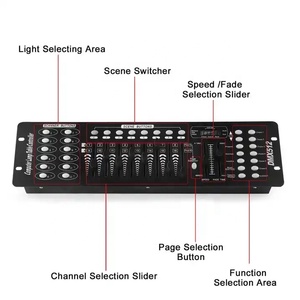Controlador DMX 192, controlador de luz para DJ de escenario, tablero mezclador de iluminación inalámbrico, consola, espectáculos de luz, controlador DMX512 para fiestas y discotecas - Product Image 4