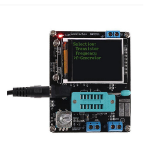 周波数計PWM方形波LCRメーター電圧計フルカラースクリーングラフィックトランジスタテスターGM328A - Product Image 5