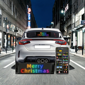 App kontrollü RGB açık LED matris paneli ekran araba göz ışık işareti etkili reklam için - Product Image 6