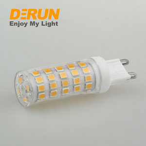 หลอดไฟ LED G9 6W เทียบเท่า60W หลอดฮาโลเจน3000K 540LM AC 120V G9สำหรับไฟ LED บ้าน LED-G9