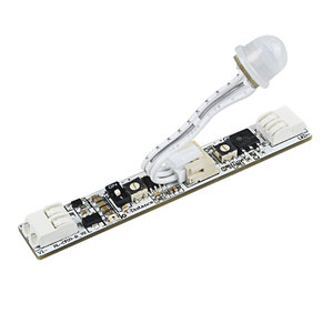 PIR05 PIR Motion <strong>Sensor</strong> 12mm Width Distance Delay Time Adjustable Auto <strong>Sensor</strong> with LUX Switch LED Controller for Home <strong>Lighting</strong> - Product Image 2