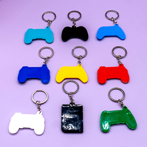 Phổ biến thiết kế phim hoạt hình hài hước Gamer <span class=keywords><strong>Keychain</strong></span> mát chơi game Gameboy Video Trò chơi điều khiển llaveros de Goma <span class=keywords><strong>Keychain</strong></span> móc vòng chìa khóa - Product Image 2