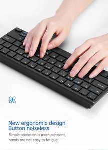 Modo dual LED retroiluminado Gaming Computer 2,4g OEM personalizado español UK ruso Mini teclado y ratón Combo teclado inalámbrico ratón - Product Image 3