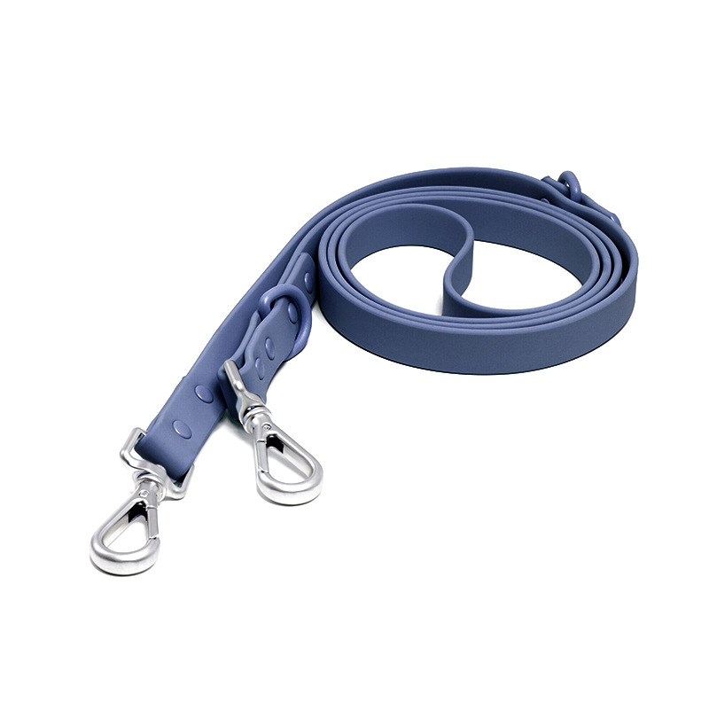 Sapphire-blue leash