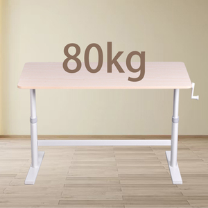 <strong>Fixed</strong> Ergonomic <strong>Desk</strong> Certified Hand Crank Sit Stand <strong>Desk</strong> Healthy Manual Height Adjustable Standing <strong>Computer</strong> <strong>Desk</strong>