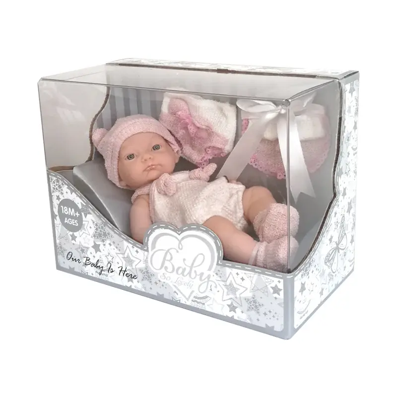 Offre Spéciale 10 pouces bébé Reborn poupée réaliste réaliste nouveau-né bébés poupée jouet pour filles enfant en bas âge yeux bleus Reborn cadeau d'anniversaire