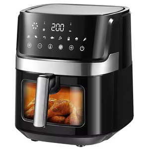 Aifa capacità 6.5L con grande friggitrice ad aria Touch Screen quadrato antiaderente con finestra a vista Smart Air friggitrice digitale - Product Image 4
