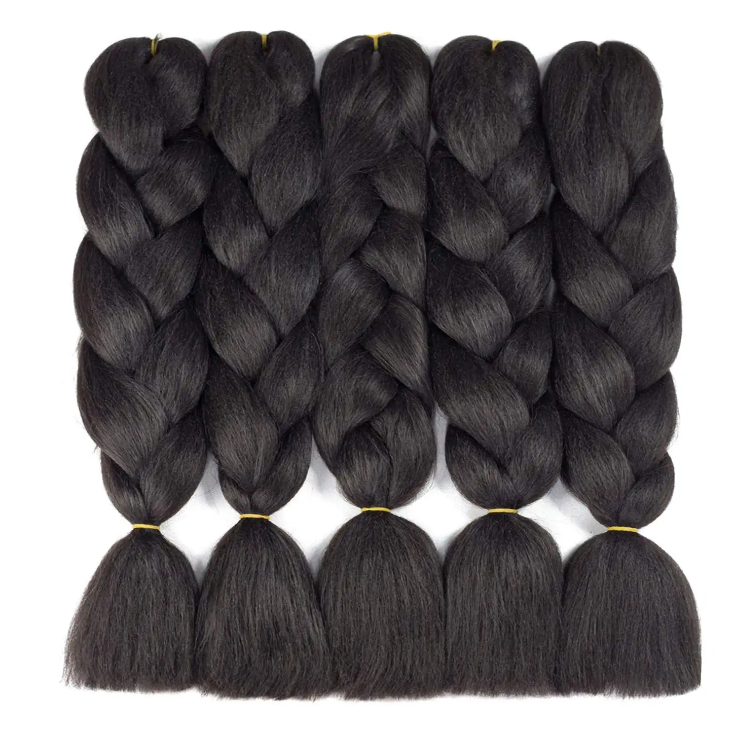 Trecce per capelli jumbo intrecciate da 24 pollici bomba Twist Crochet Hair 100G treccia sintetica afro twist per estensione dei capelli