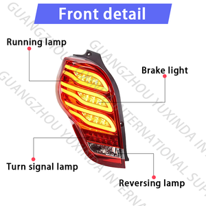ไฟท้ายรถดัดแปลงสำหรับ Chevrolet Spark 2010-2017ไฟท้าย LED DRL สัญญาณเบรกแบบไดนามิก - Product Image 2