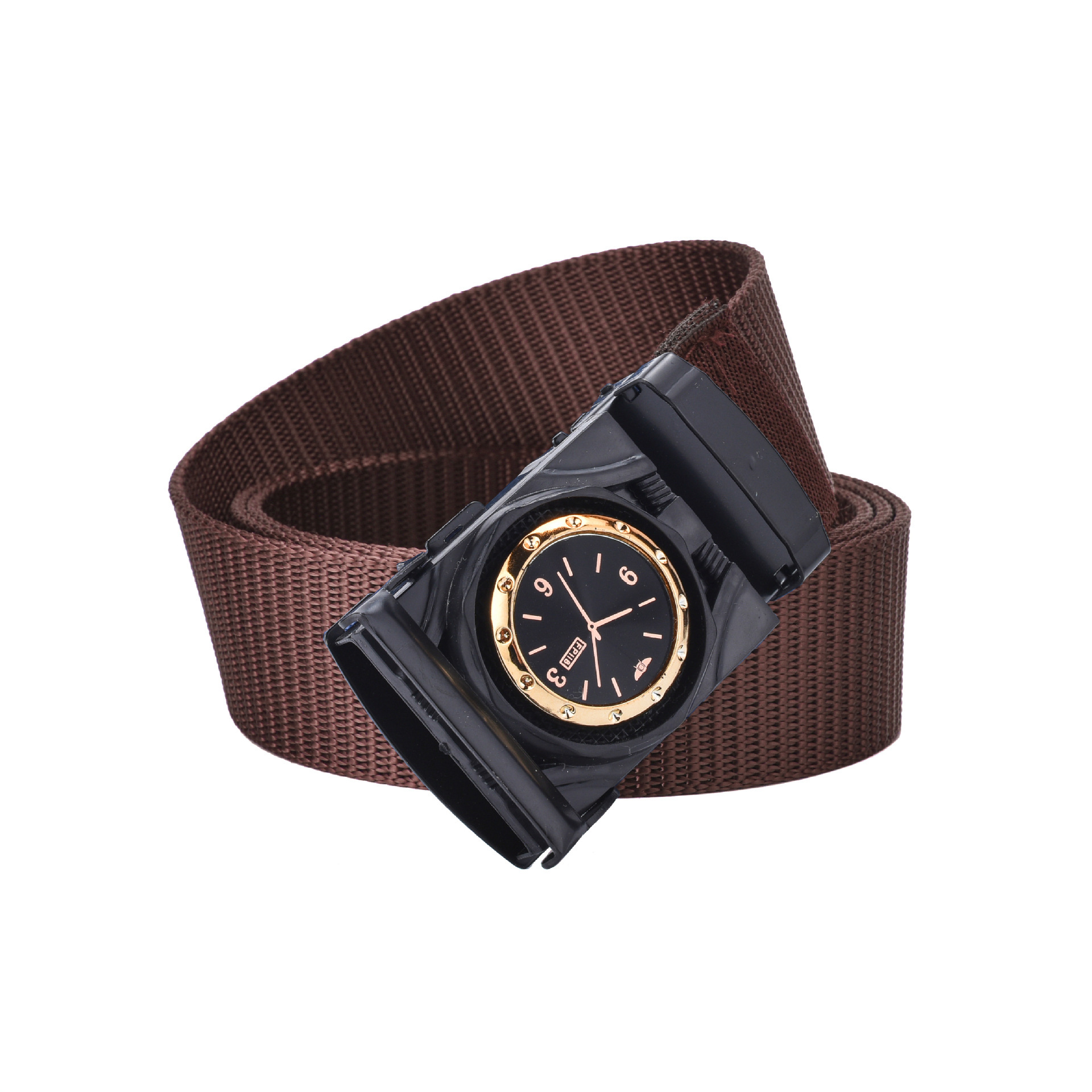 Boucle noire, cadran café T500