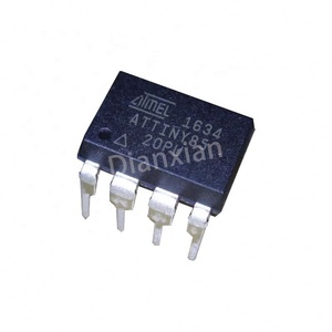 Shenzhen Qihuawei Attiny85 MCU Microcontroller with <strong>2</strong>/4/8 In-System <strong>Programmable</strong> <strong>Flash</strong> ATTINY85-20PU - Product Image 1