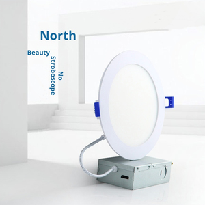 Factory Energy Star ETL Listed Round Dimmable 5CCT Tunable Slim Panel <strong>Light</strong> 4inch 10W LED Recessed Downlight - Product Image 3