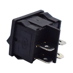 ワンストップ購入カスタムスクエアロッカースイッチKCD2-502ピン2列ブラックデュアル双方向ロッカースイッチ - Product Image 6