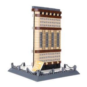 Wange 4220 DIY Educational <strong>Toy</strong> New York <strong>Flatiron</strong> Building Model Plastic Building Blocks for Assembly and Puzzle-Like Fun - Product Image 1