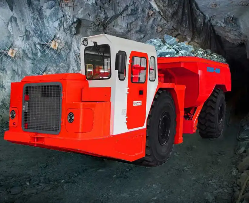 China Yantai tuoxing 30t 40t Caminhão Mineração Subterrânea